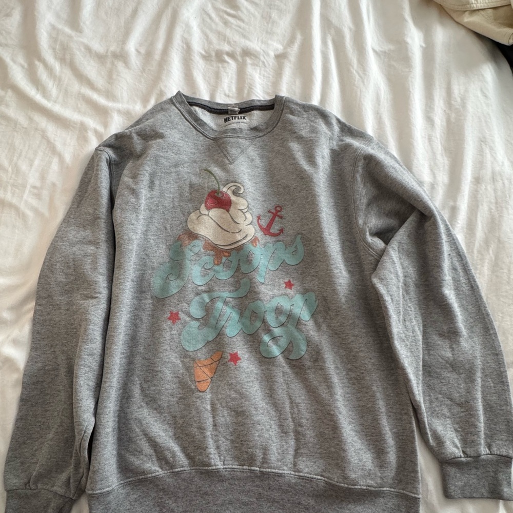 Stranger Things Scoops Troop sweatshirt by Netflix